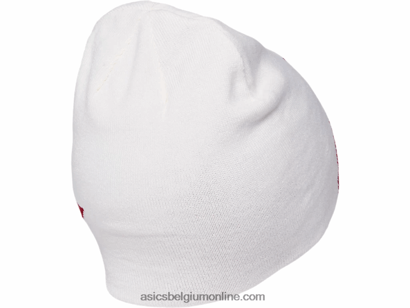 unisex beanie handschoenen set V6HXR2837 berk/cranberry Asics