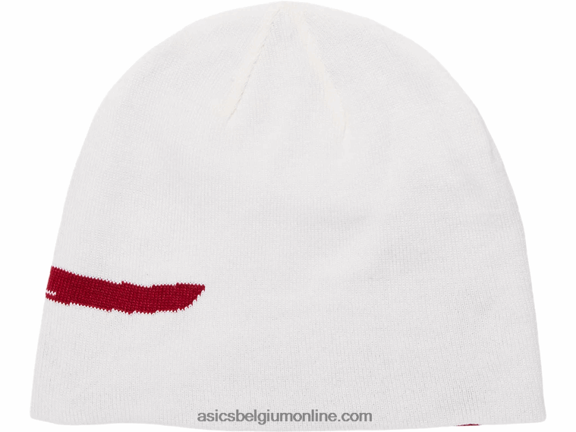 unisex beanie handschoenen set V6HXR2837 berk/cranberry Asics