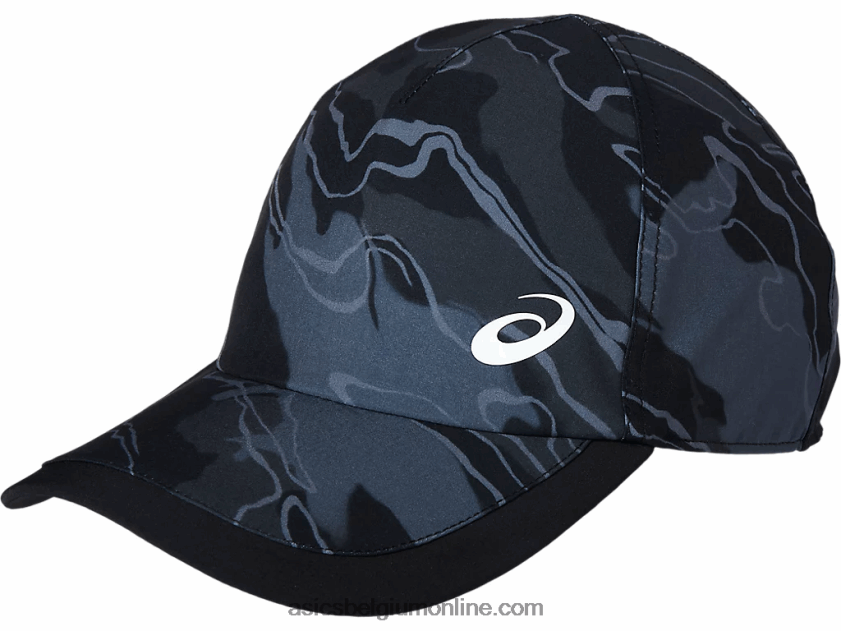 unisex grafische pet V6HXR2186 prestatie zwart Asics