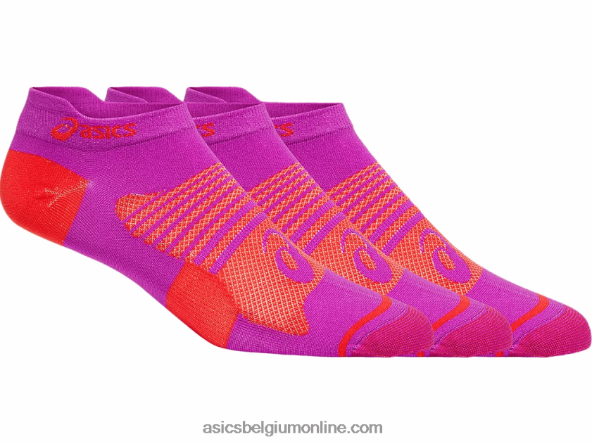 dames quick lyte plus 3pk V6HXR22975 orchidee/rood alarm Asics
