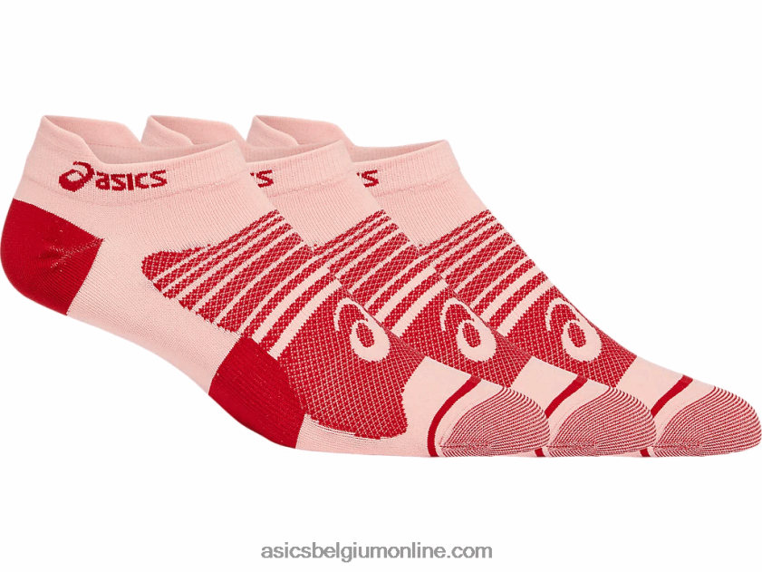 dames quick lyte plus 3pk V6HXR22978 gematteerde roos/cranberry Asics