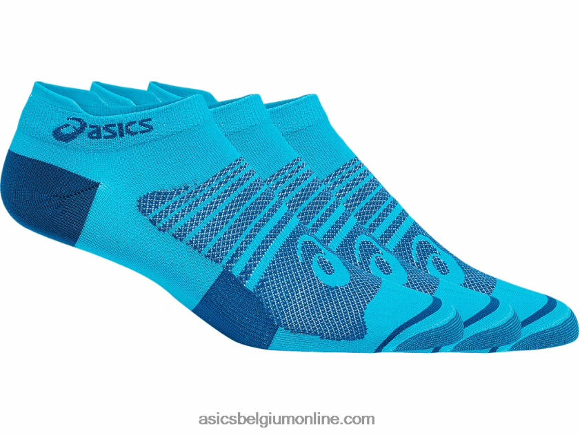 heren quick lyte plus 3pk V6HXR21026 lagune/diepzee wintertaling Asics