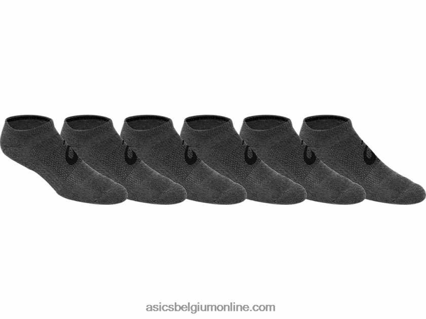 invasie no show(6 pack) V6HXR2583 heide ijzer Asics
