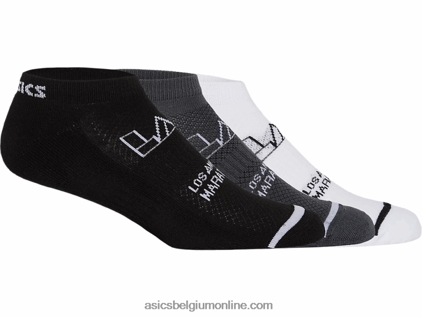 kussen laag 3-pack lam V6HXR21369 zwart/wit/grijs Asics