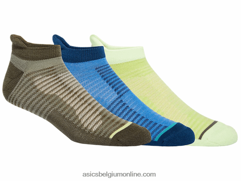kussen laag uitgesneden (3 stuks) V6HXR2779 gevaren groen/lake drive multi Asics