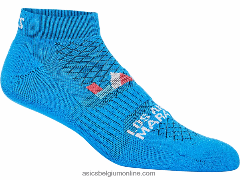 lam no-show sokken V6HXR2312 blauw Asics