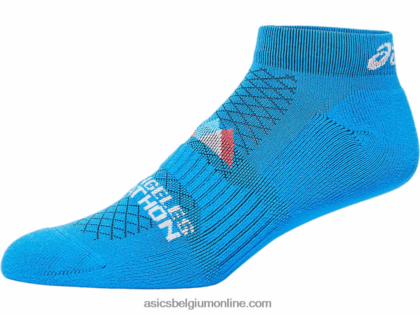 lam no-show sokken V6HXR2312 blauw Asics