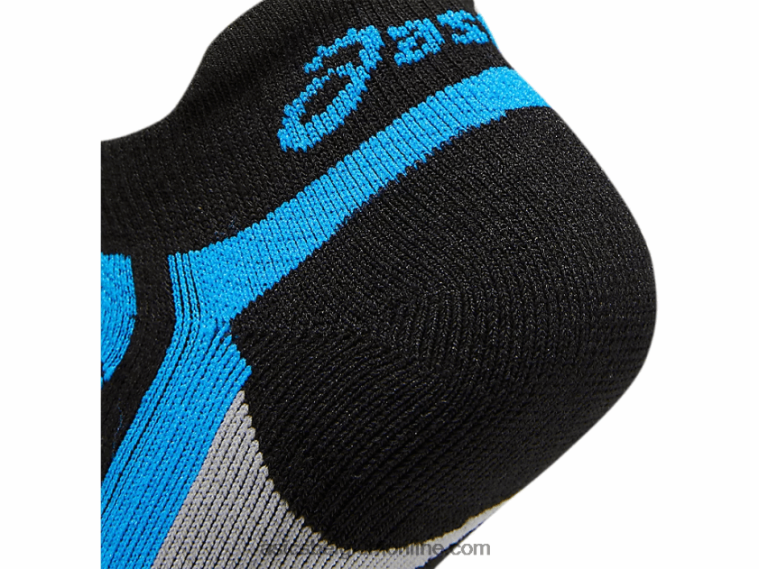 nimbus plus enkele tab V6HXR21843 zwart/directoireblauw Asics