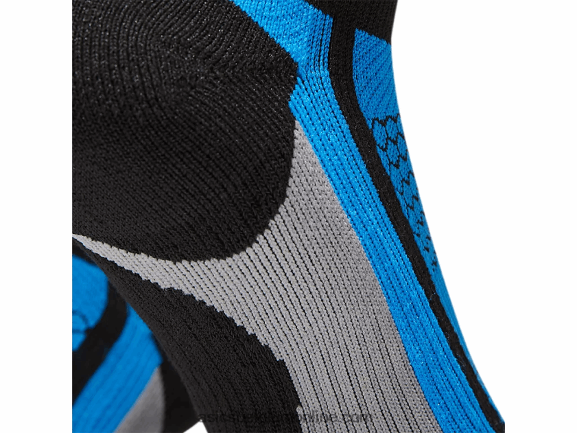 nimbus plus enkele tab V6HXR21843 zwart/directoireblauw Asics