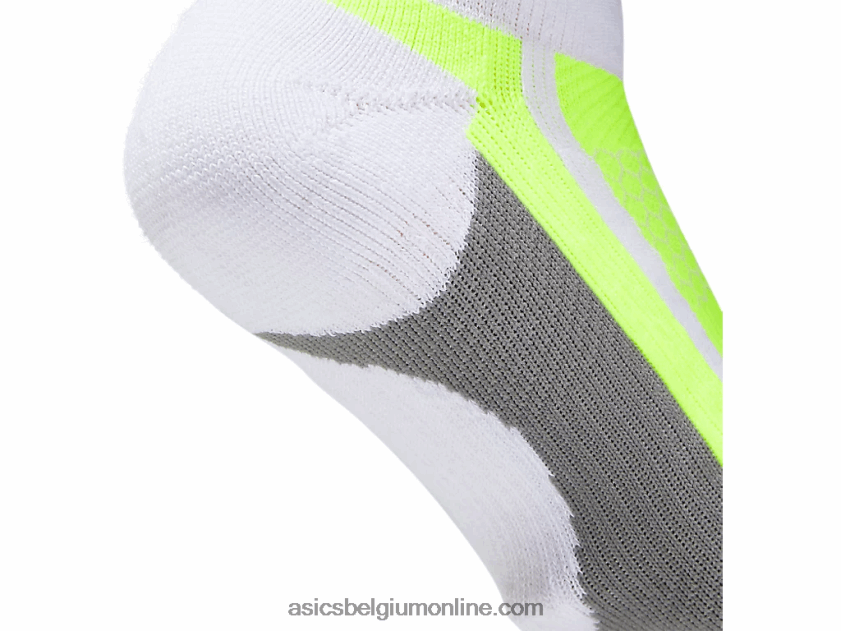 nimbus plus enkele tab V6HXR21844 schitterend wit/veiligheidsgeel Asics