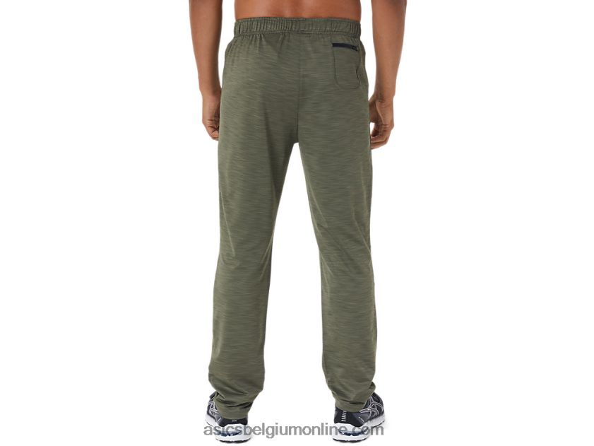 fp-broek voor heren V6HXR21083 mantel groene spacedye Asics