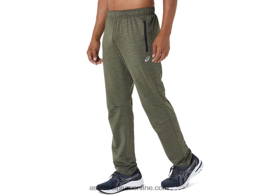 fp-broek voor heren V6HXR21083 mantel groene spacedye Asics