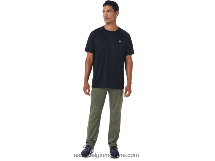fp-broek voor heren V6HXR21083 mantel groene spacedye Asics