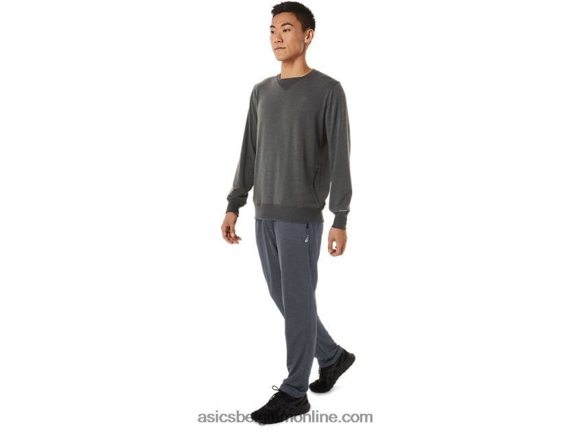 fp-broek voor heren V6HXR2296 drager grijze spacedye Asics
