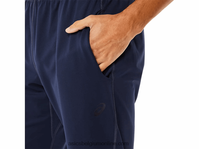 geborstelde gebreide broek voor heren V6HXR2754 middernacht Asics