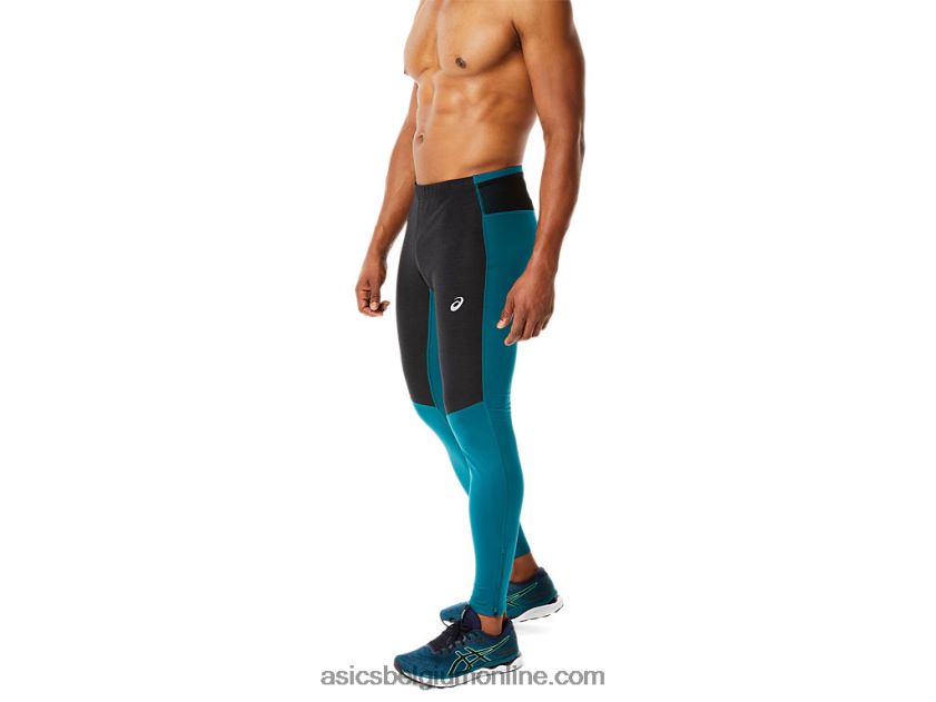 hardloopbroek voor heren V6HXR2876 fluweel grenen/performance zwart Asics