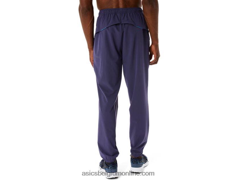 heren actibreeze geventileerde geweven broek V6HXR2267 indigo mist Asics