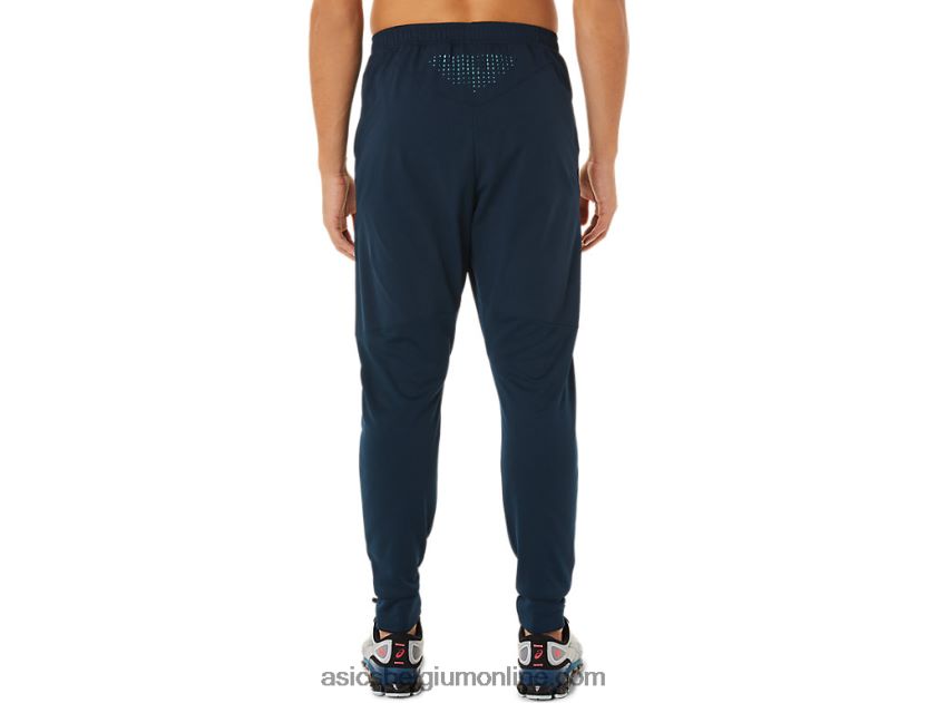 heren hybride broek V6HXR21431 frans blauw Asics
