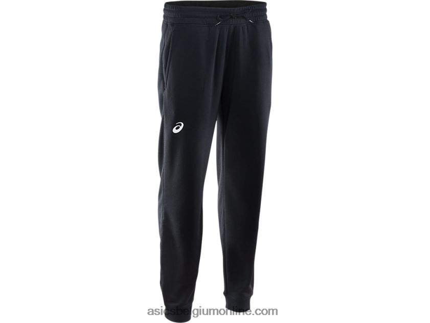 heren joggingbroek van french terry V6HXR2326 ploeg zwart Asics
