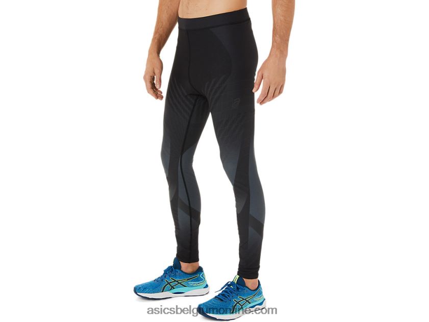 heren metarun strak V6HXR21461 prestatie zwart Asics
