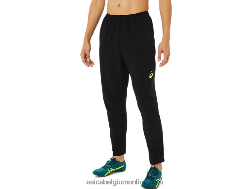 heren stretch geweven broek V6HXR21448 prestatie zwart Asics