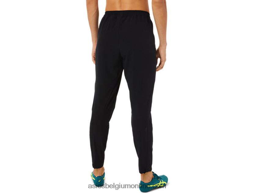heren stretch geweven broek V6HXR21448 prestatie zwart Asics