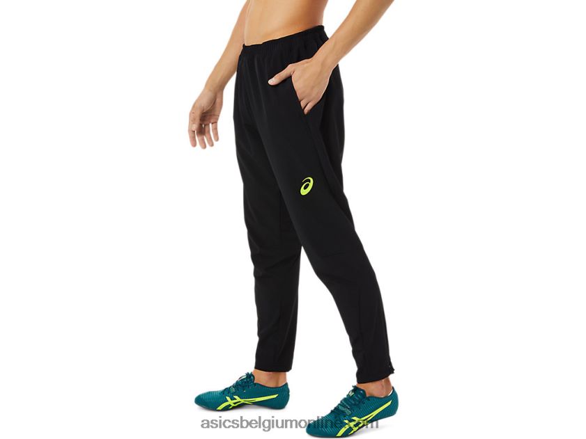 heren stretch geweven broek V6HXR21448 prestatie zwart Asics