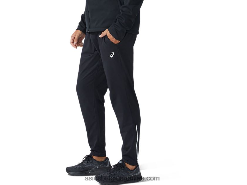 heren thermopolis taps toelopende broek V6HXR21627 prestatie zwart Asics