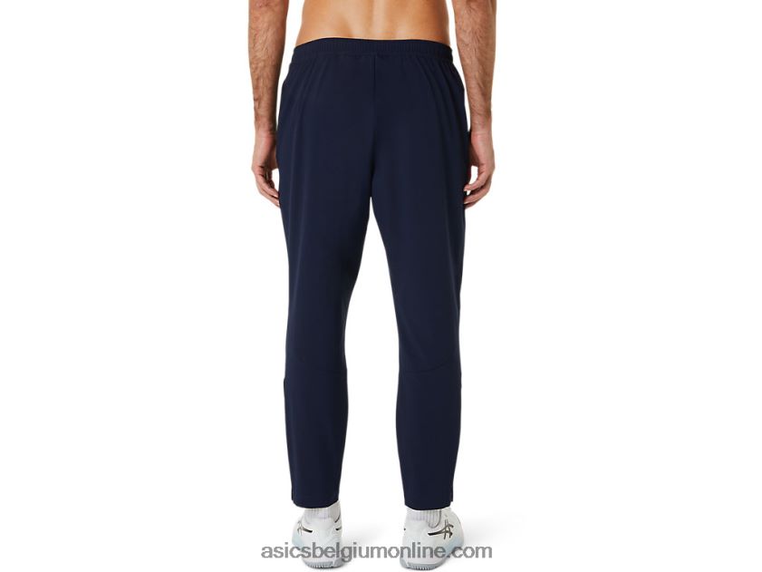 heren wedstrijdbroek V6HXR2561 middernacht Asics