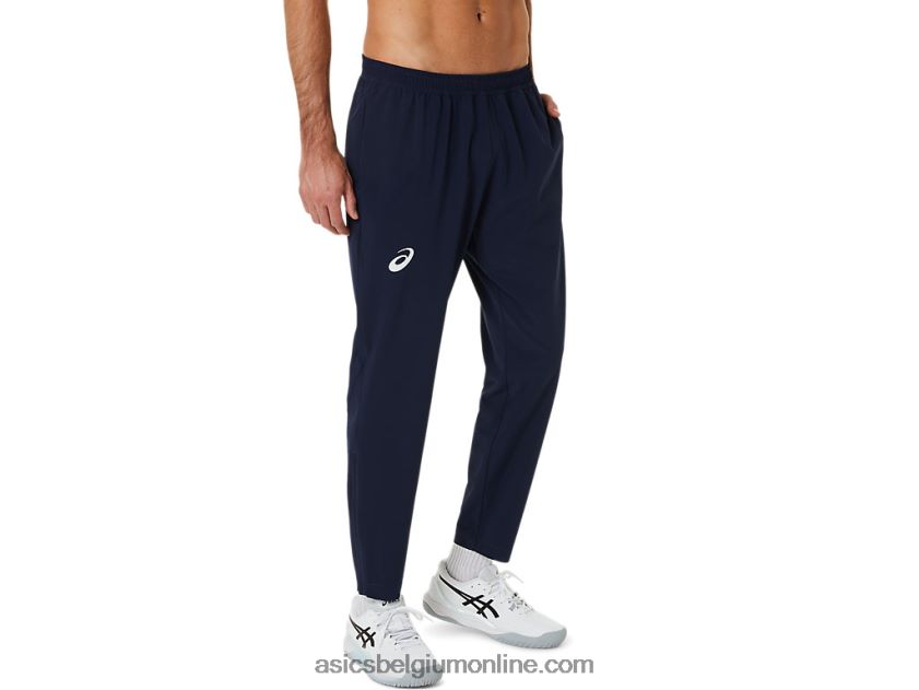 heren wedstrijdbroek V6HXR2561 middernacht Asics