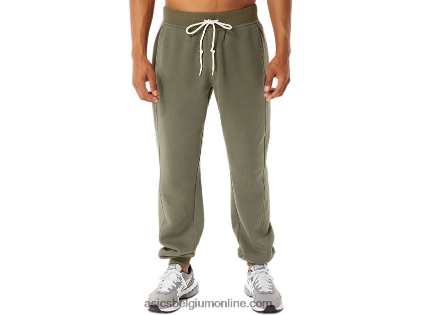 m zondag sana fleece joggingbroek V6HXR2868 mantel groen Asics