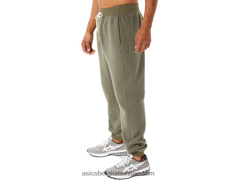 m zondag sana fleece joggingbroek V6HXR2868 mantel groen Asics