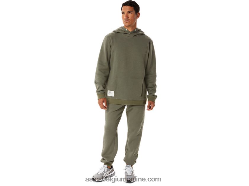 m zondag sana fleece joggingbroek V6HXR2868 mantel groen Asics