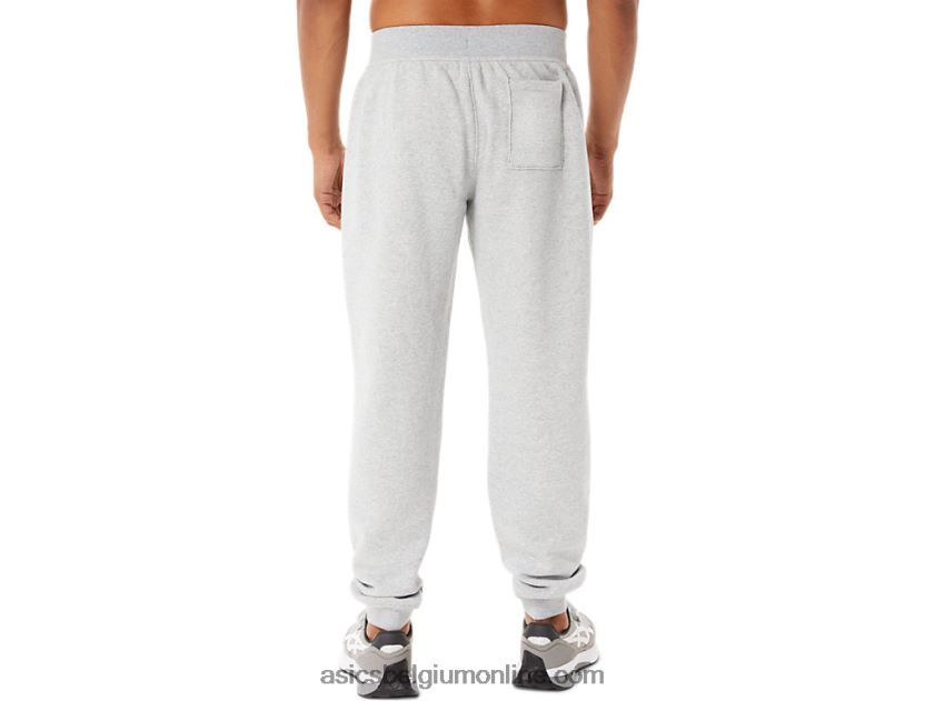 m zondag sana fleece joggingbroek V6HXR2883 lichtgrijze heide Asics