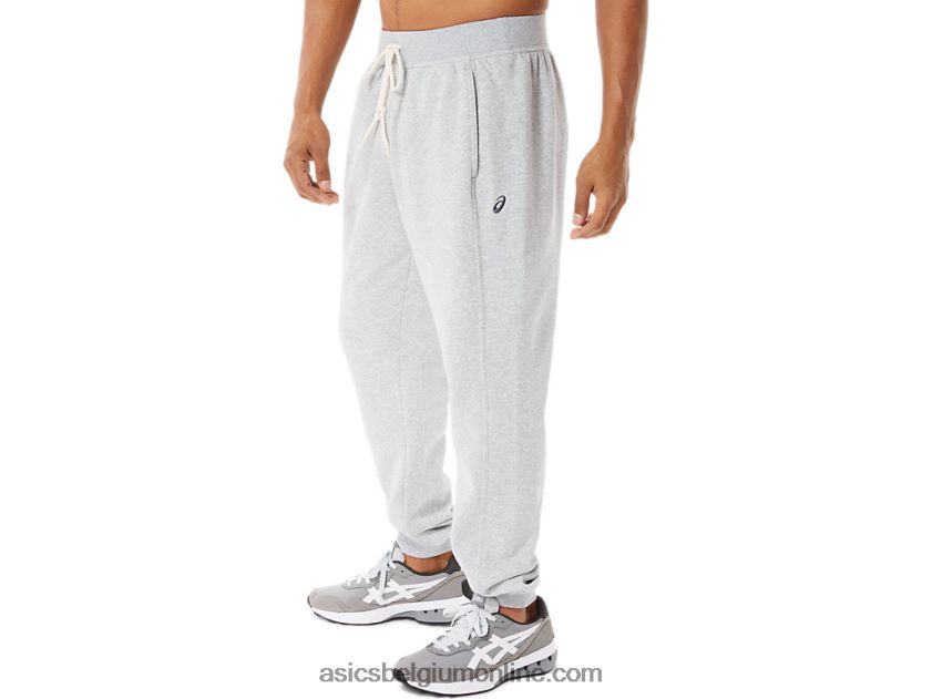 m zondag sana fleece joggingbroek V6HXR2883 lichtgrijze heide Asics