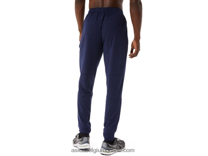 technische joggingbroek voor heren V6HXR21694 peacoat heide Asics