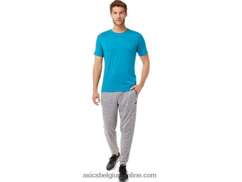 technische joggingbroek voor heren V6HXR21909 drager grijze heide Asics