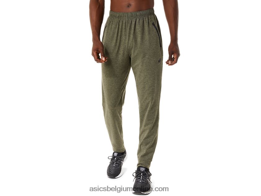 technische joggingbroek voor heren V6HXR2866 mantel groene heide Asics