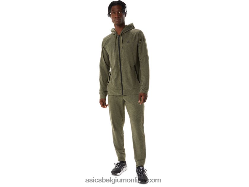 technische joggingbroek voor heren V6HXR2866 mantel groene heide Asics
