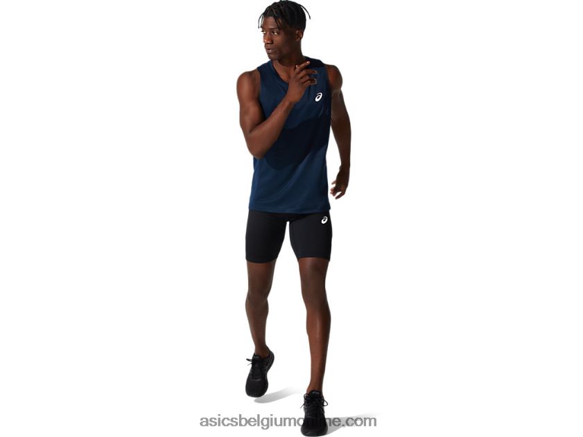 zilveren sprinter heren V6HXR2887 prestatie zwart Asics