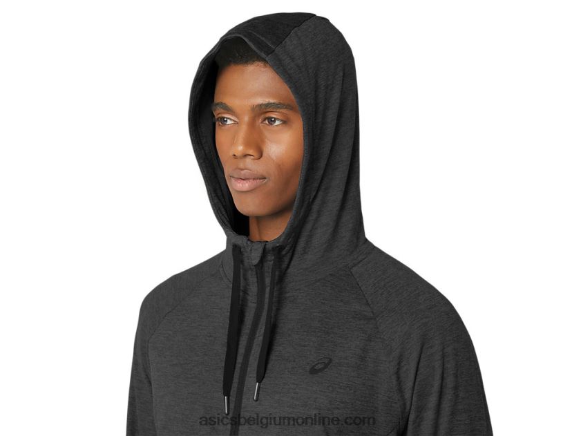 heren tech fz hoodie 2.0 V6HXR2303 grafietgrijze spacedye Asics