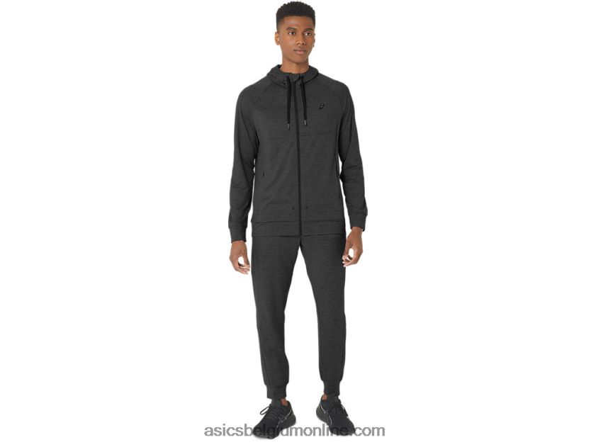 heren tech fz hoodie 2.0 V6HXR2303 grafietgrijze spacedye Asics