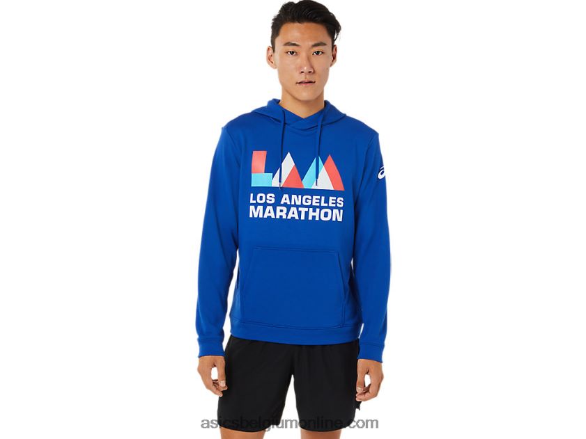 lam-hoodie voor heren V6HXR21618 koninklijk team Asics
