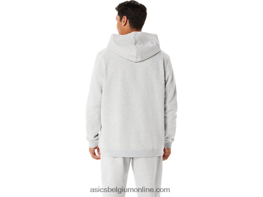 m zondag fleece hoody wch V6HXR21284 lichtgrijze heide Asics