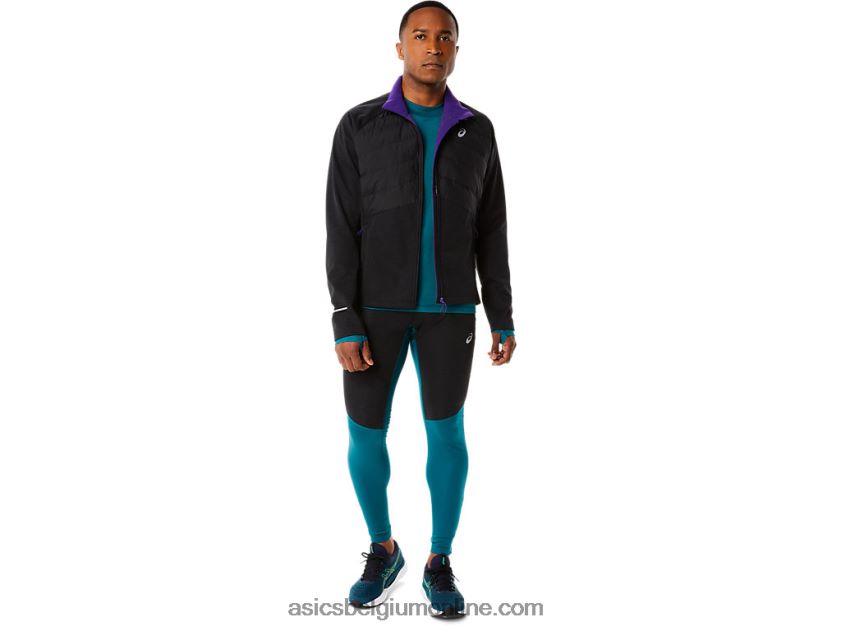 hardloopwinterjas voor heren V6HXR2841 prestaties zwarte heide Asics