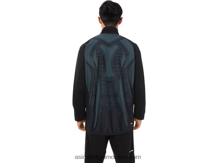 heren jacquard jack van actibreeze V6HXR21516 prestatie zwart Asics