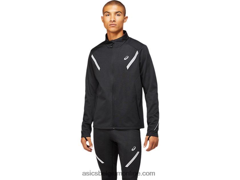 heren lite-show winterjas V6HXR21645 prestatie zwart Asics