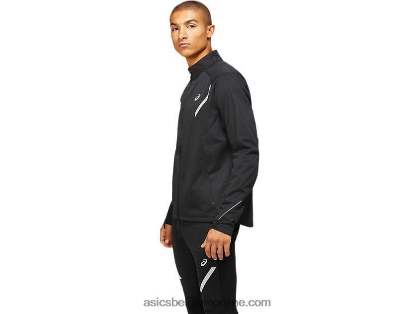 heren lite-show winterjas V6HXR21645 prestatie zwart Asics