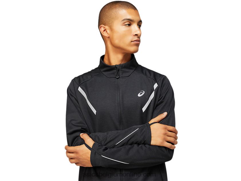 heren lite-show winterjas V6HXR21645 prestatie zwart Asics