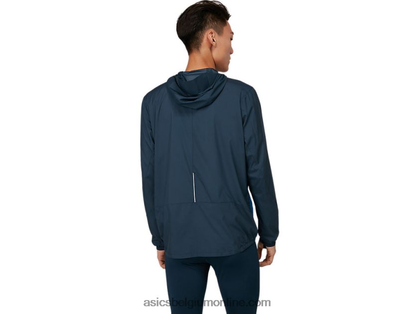 heren lite-wedstrijdjas V6HXR21673 frans blauw/elektrisch blauw Asics